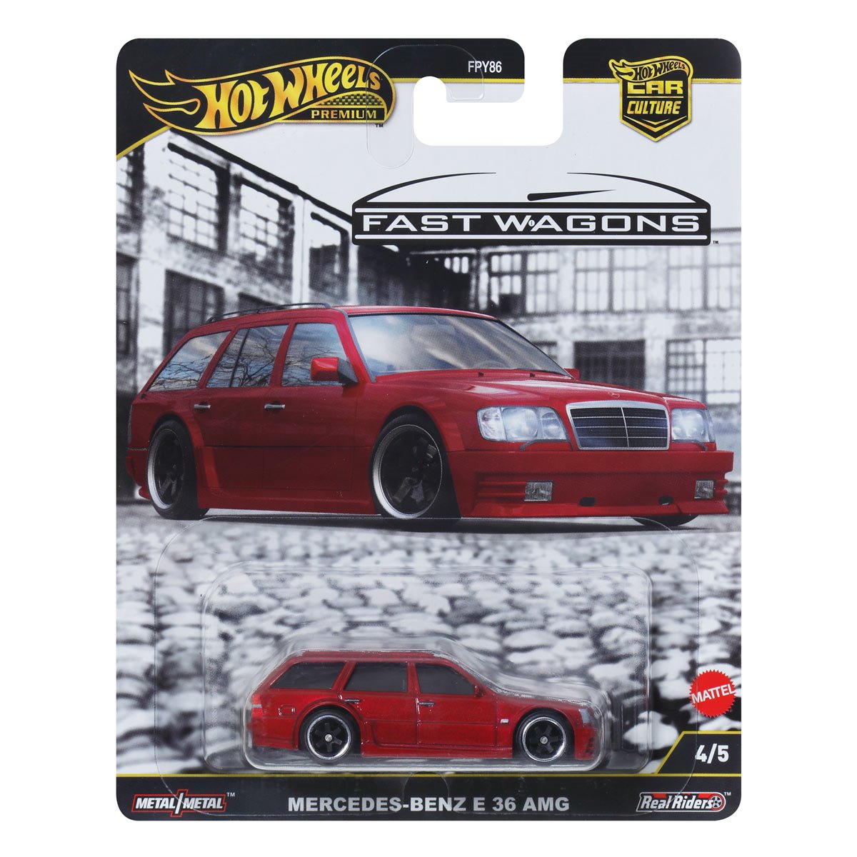 Hot Wheels Premium MERCEDES-BENZ E 36 AMG 1/64 Collection Die-cast Model Cars FPY86-9C1J