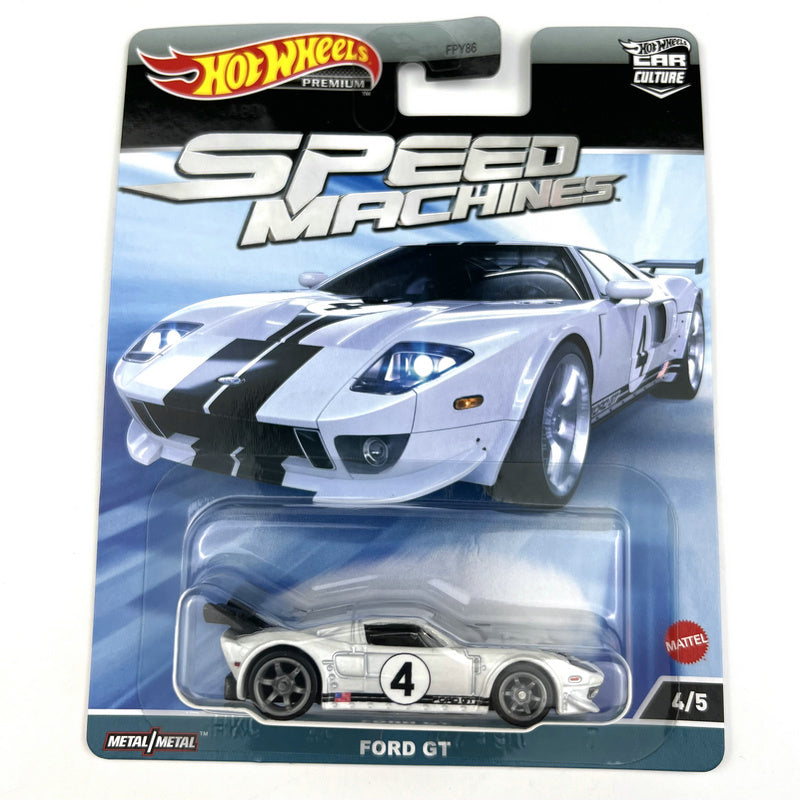 Hot Wheels FORD GT Collector Edition 1/64 Real Riders Metal Diecast Model Car FPY86-9C9A