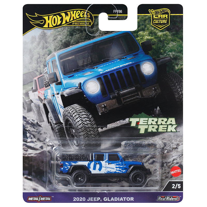 Hot Wheels 2020 Jeep Gladiator Collector Edition 1/64 Real Riders Metal Diecast Model Car FPY86-9C1C