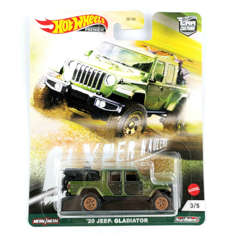 Hot Wheels 20 JEEP GLADIATOR Evolution Collector Edition 1/64 Real Riders Metal Diecast Model Car FPY86-9C7F