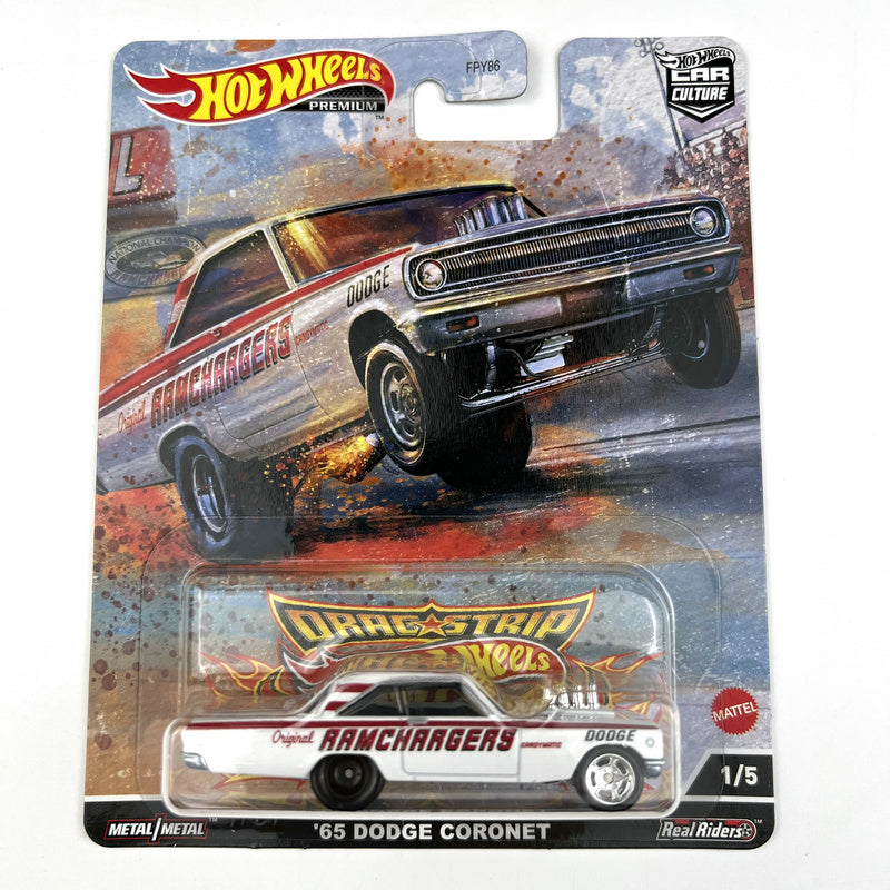 Hot Wheels 65 DODGE CORONET Evolution Collector Edition 1/64 Real Riders Metal Diecast Model Car FPY86-9C7R