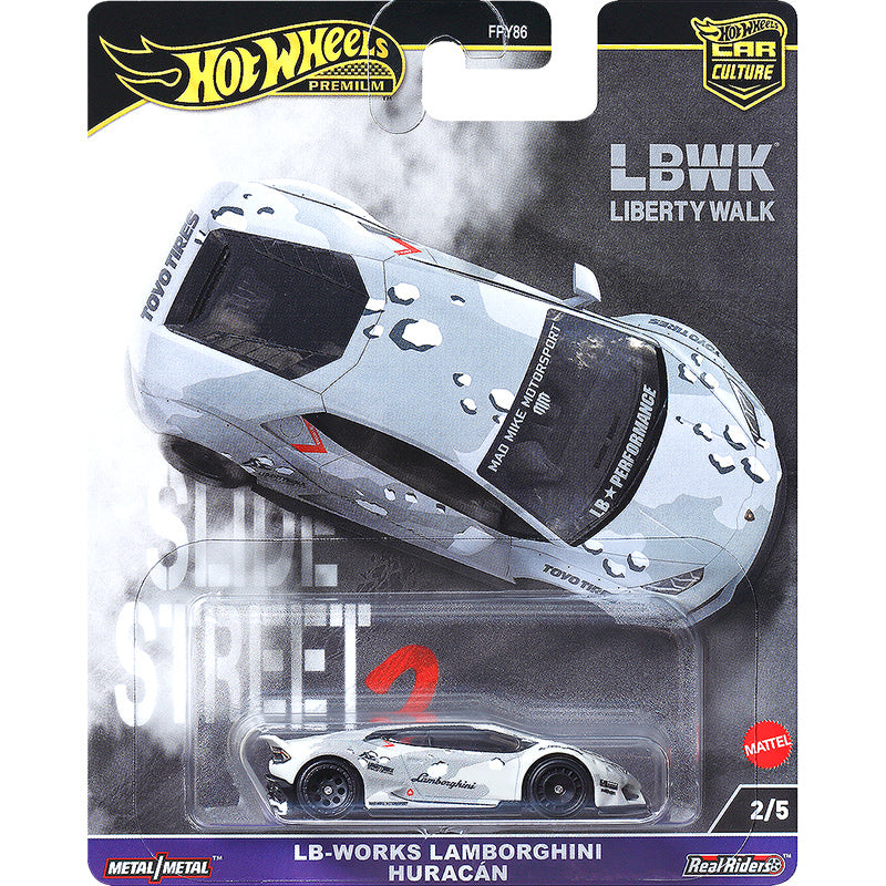 Hot Wheels LB-WORKS Lamborghini Huracan Evolution Collector Edition 1/64 Real Riders Metal Diecast Model Car FPY86-9C9H