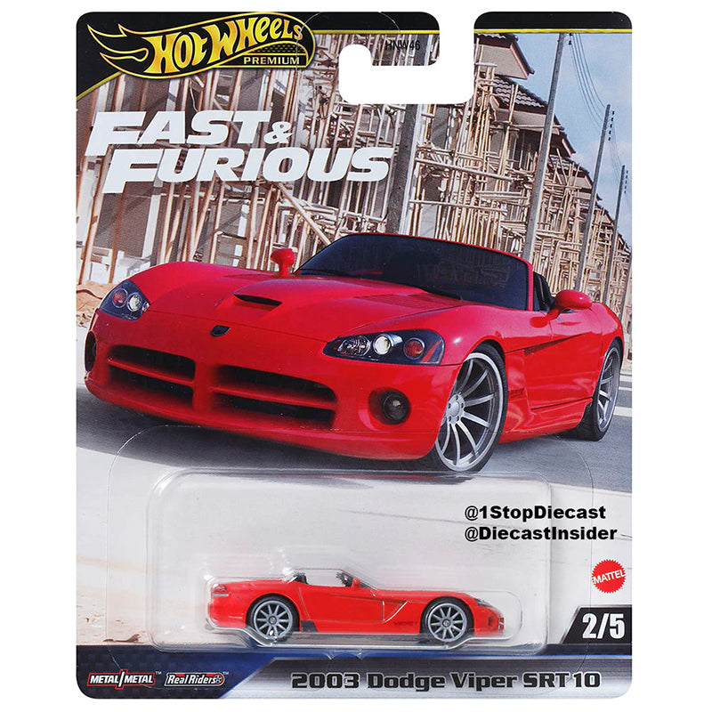 Hot wheels 1:64 2003 Dodge Viper SRT 10 HNW46-9C6J