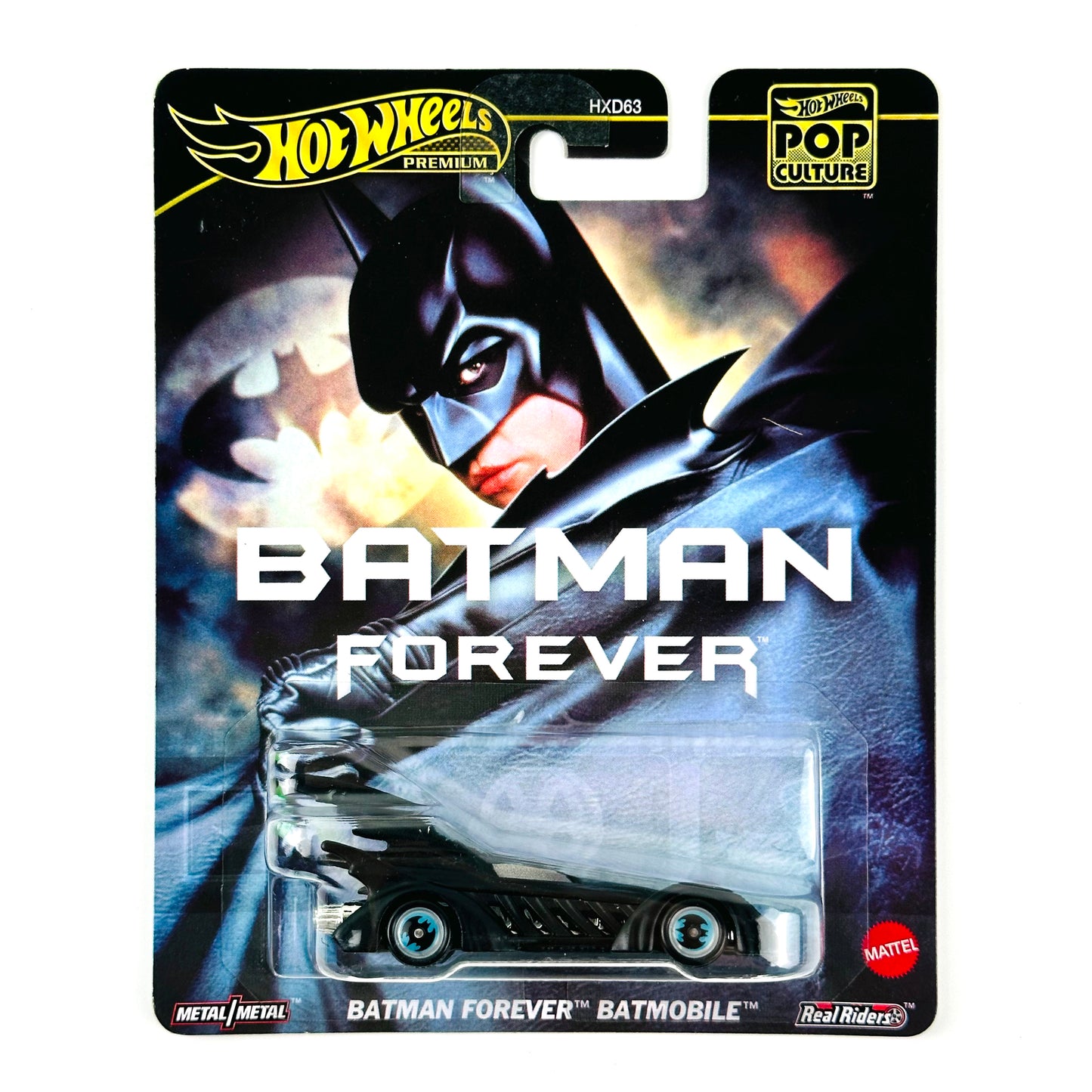 Batmóvil Hot Wheels 1:64 Batman Forever HXD63-9C6F-HVJ39