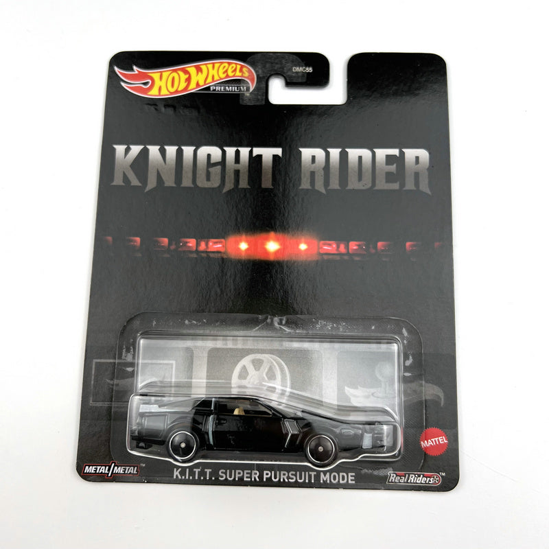Hot Wheels 1:64 KITT SUPER PURSUIT MODE DMC55-9C7M-GJR38