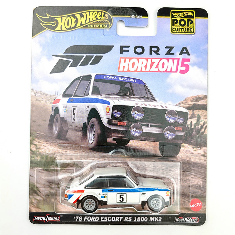 Hot wheels 1:64 78 Ford Escort RS 1800 MK2 HXD63-9C6A-HKC23