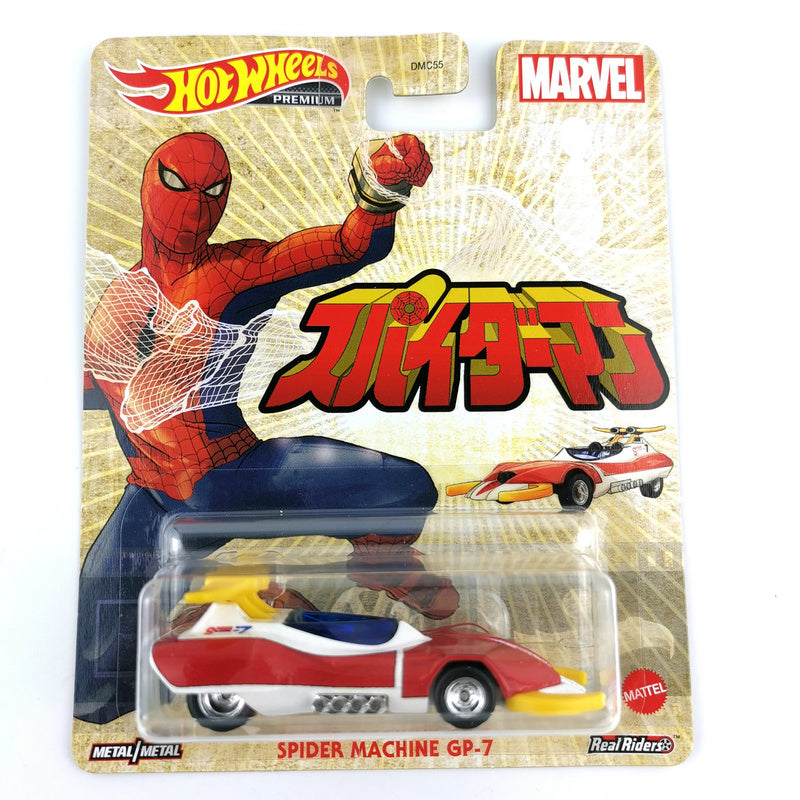 Hot wheels 1:64 SPIDER MACHINE GP-7 DMC55-9C7F-GRL76