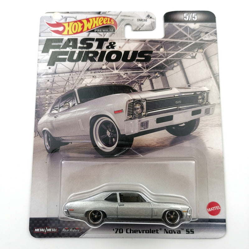 Hot wheels 1:64 70 CHEVROLET NOVA SS DMC55-9C7J-5-HCP14