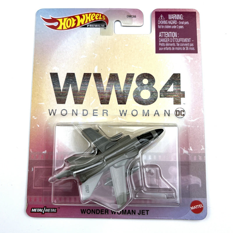 Hot wheels 1:64 WONDER WOMAN JET DMC55-9C7M-GJR53