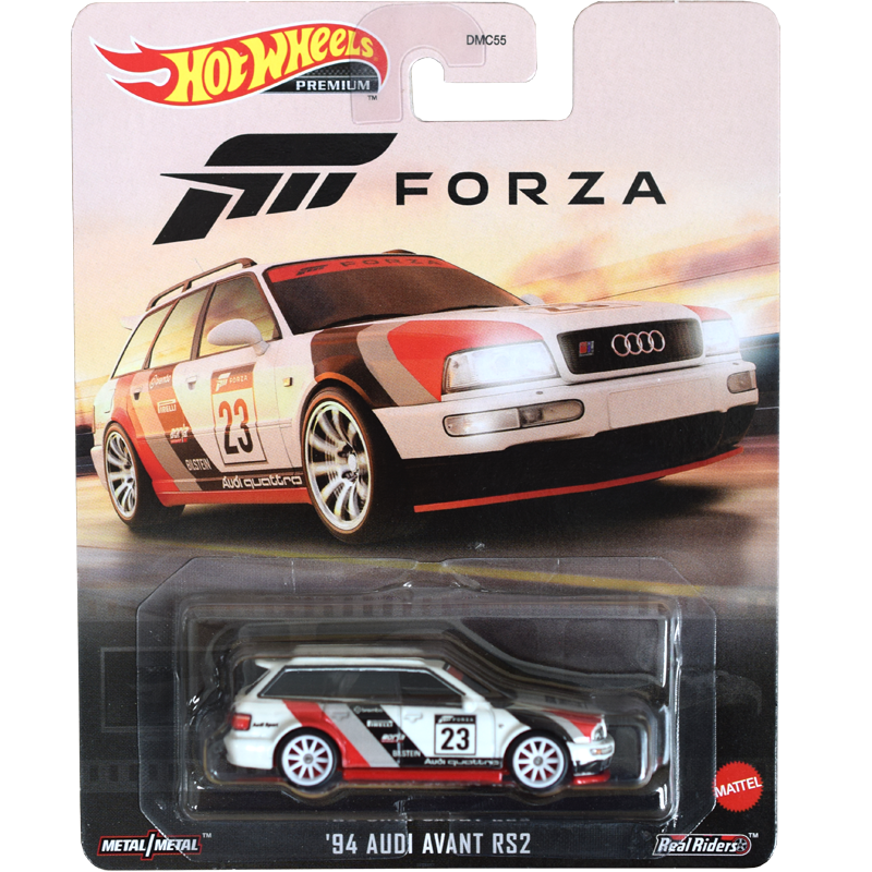 Hot wheels 1:64 94 AUDI AVANT RS2-FORZA DMC55-9C8Q-HKC32