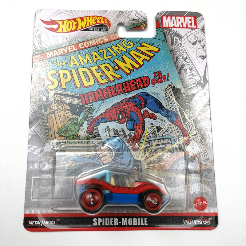 Hot Wheels 1:64 Spider-Mobile DMC55-9C7H-FLD31