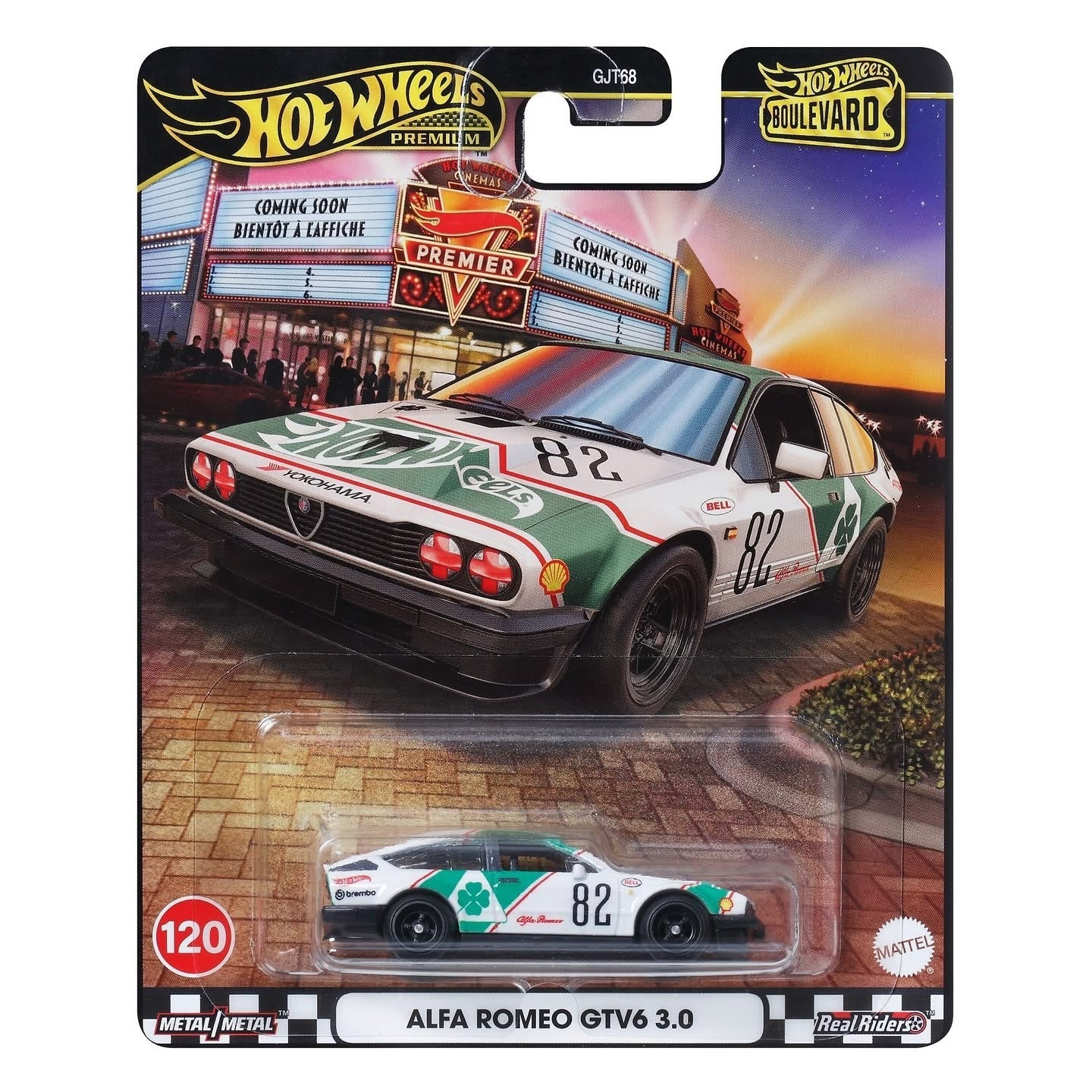 Ruedas calientes 1:64 Alfa Romeo GTV6 3.0 GJT68-120-JBL16