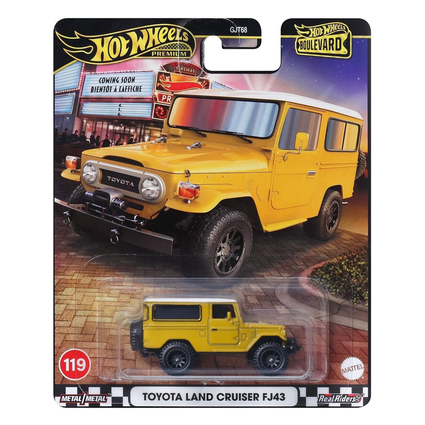 Toyota Land Cruiser FJ43 GJT68-119-JBL25 a escala 1:64