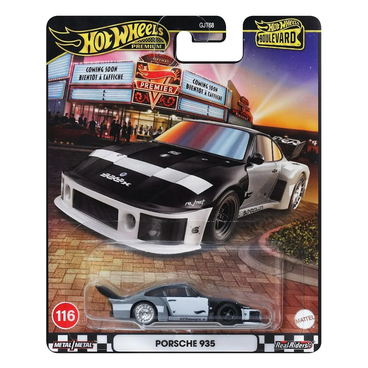 Hot wheels 1:64 Porsche 935 GJT68-116-JBL17