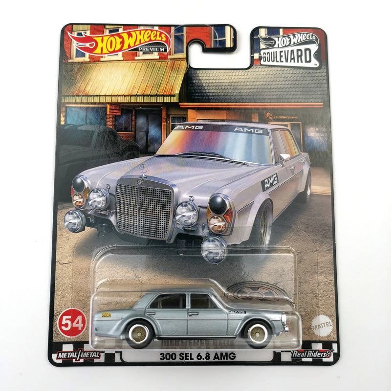 Hot wheels 1:64 MERCEDES-BENZ 300 SEL 6.8 AMG GJT68-54-HCR14