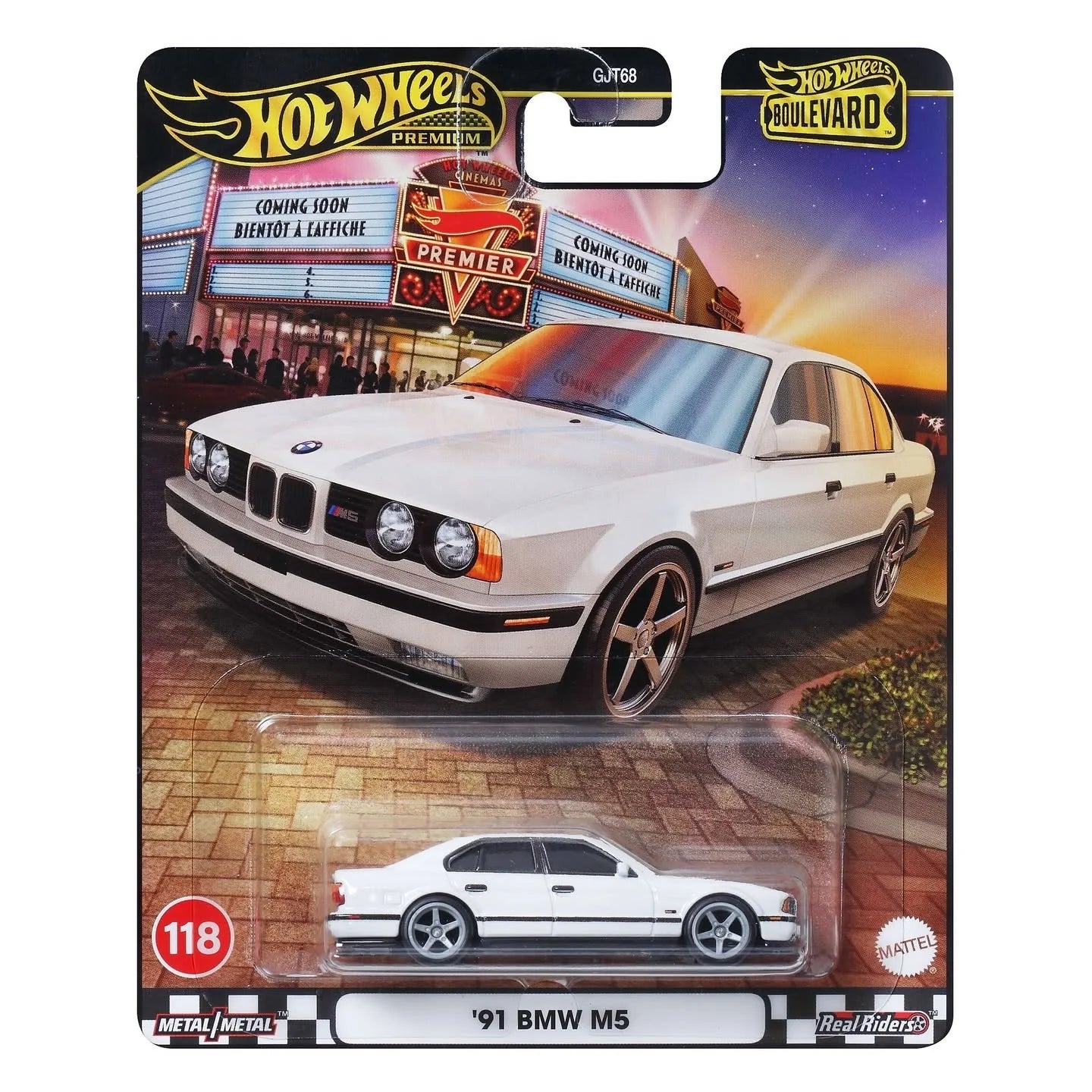 Hot wheels 1:64 91 BMW M5 GJT68-118-JBL24