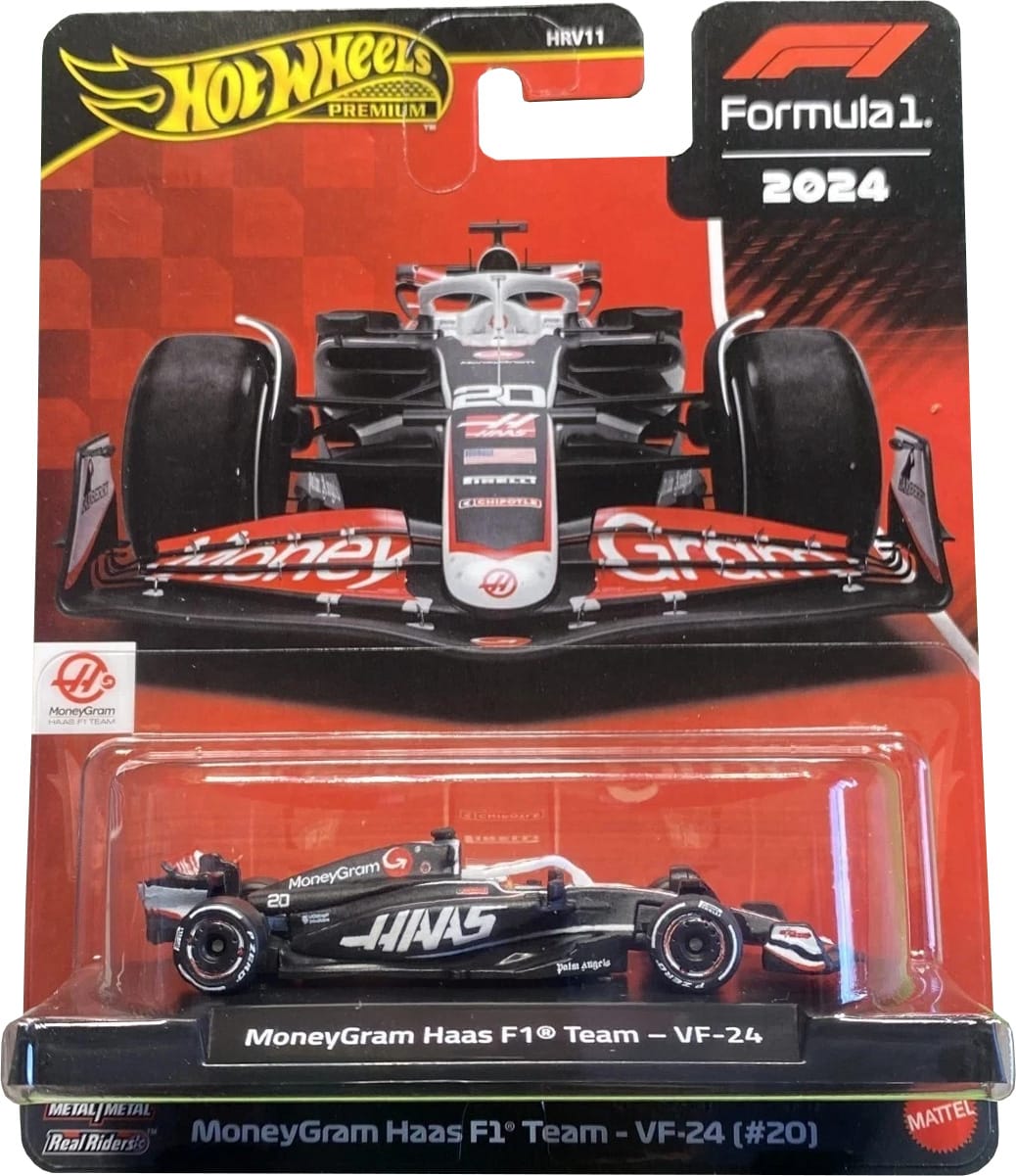 Hot wheels 1:64 F1 Formula Racing Six-Car Set F1-HRV11-F