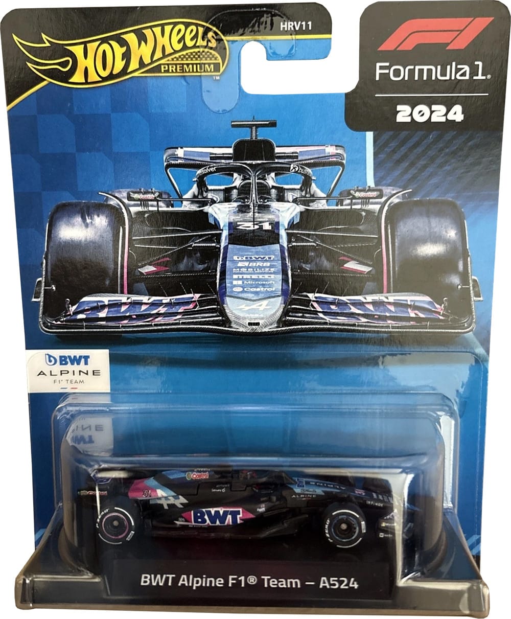 Hot wheels 1:64 F1 Formula Racing Six-Car Set F1-HRV11-F