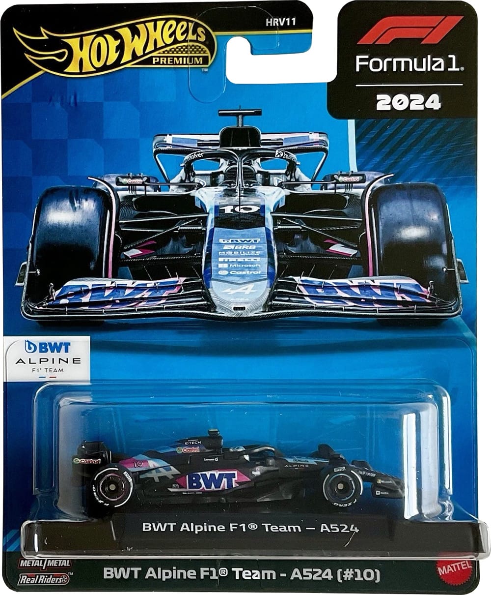 Hot wheels 1:64 F1 Formula Racing Six-Car Set F1-HRV11-F
