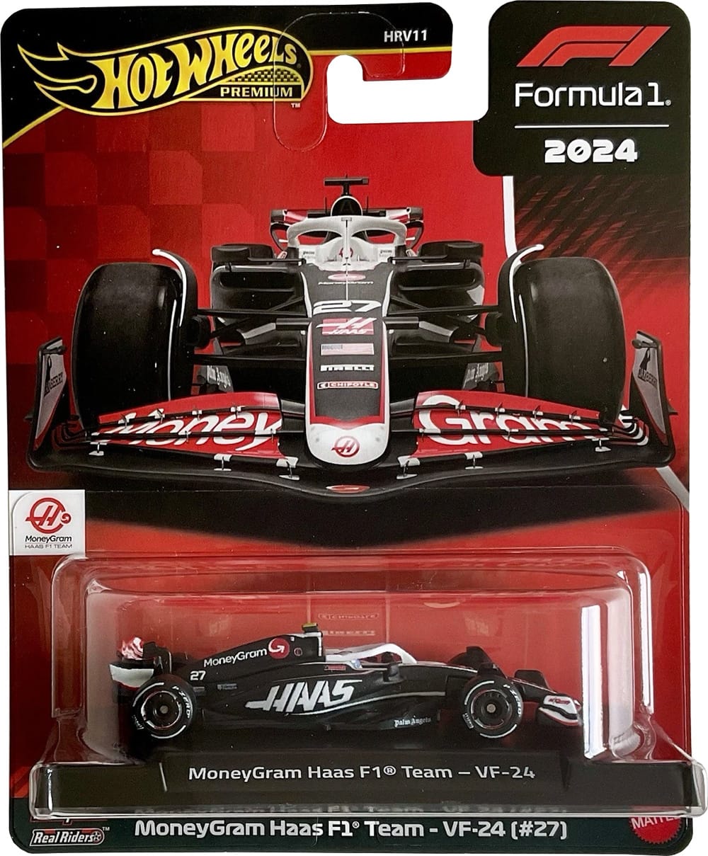 Hot wheels 1:64 F1 Formula Racing Six-Car Set F1-HRV11-F