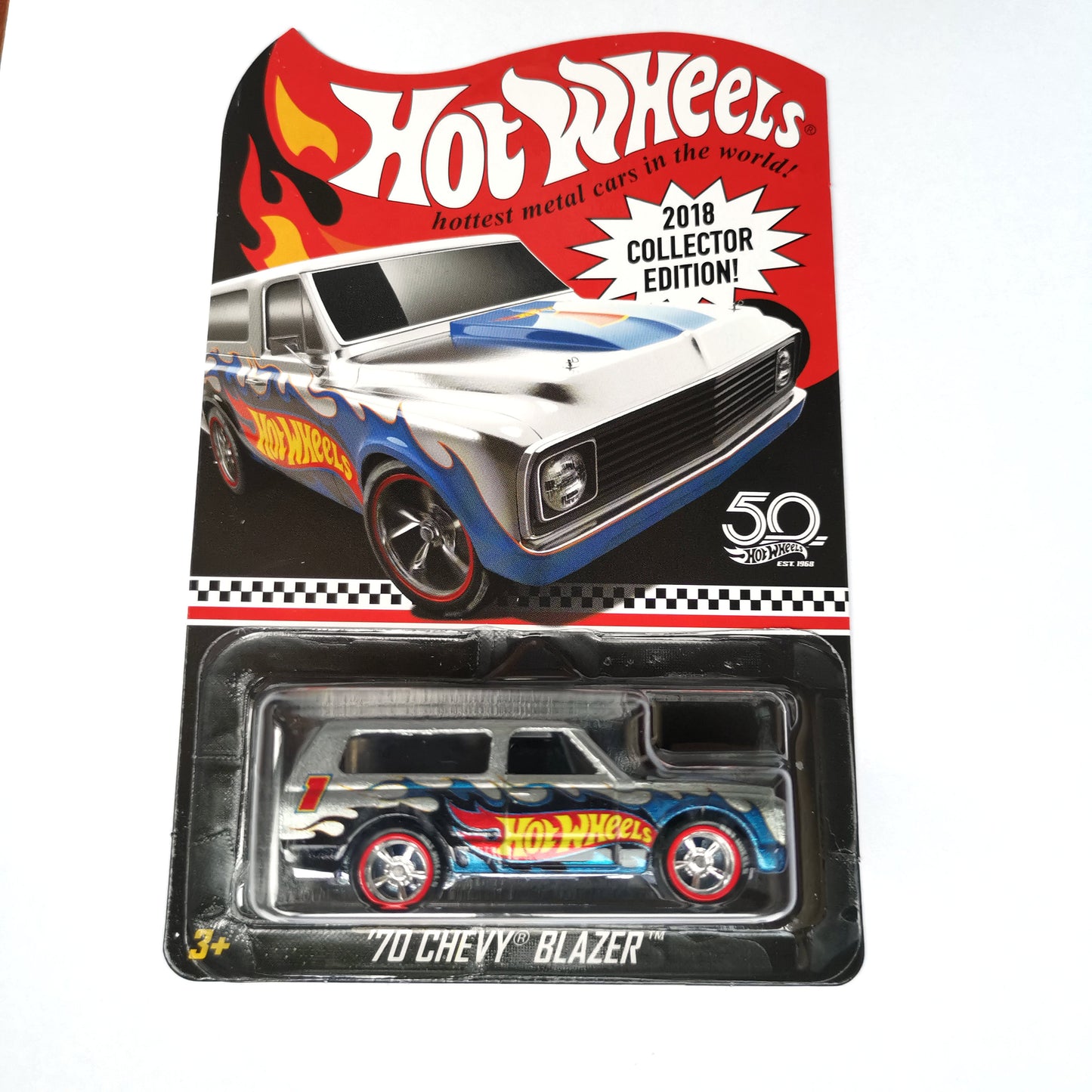 Hot wheels 1:64 70 CHEVY BLAZER 2018-COLLECTOR EDITION-1-FKF87