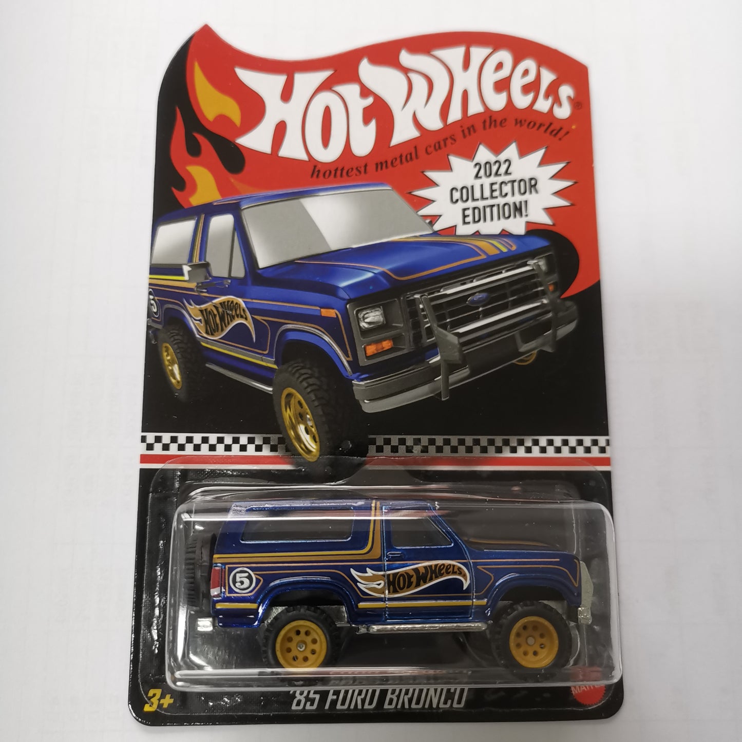 Hot wheels 1:64 85 FORD BRONCO 2022-COLLECTOR EDITION-5-HCR80