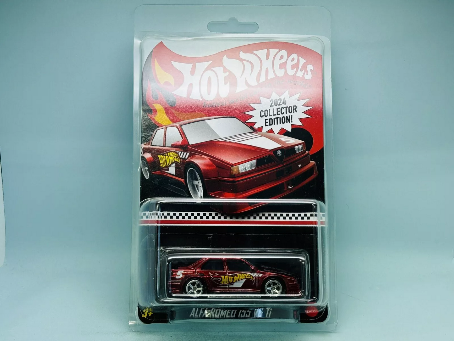 Hot wheels 1:64 ALFA ROMEO 155 V6 Ti 2024-COLLECTOR EDITION-5-HTF96