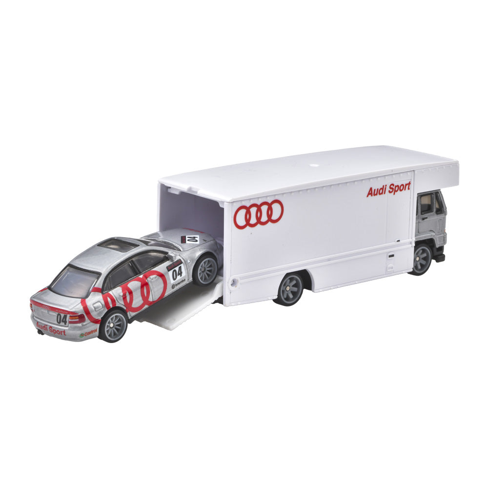 Hot wheels 1:64 Audi S4 quattro & Fleet Flyer FLF56-77-JBM30