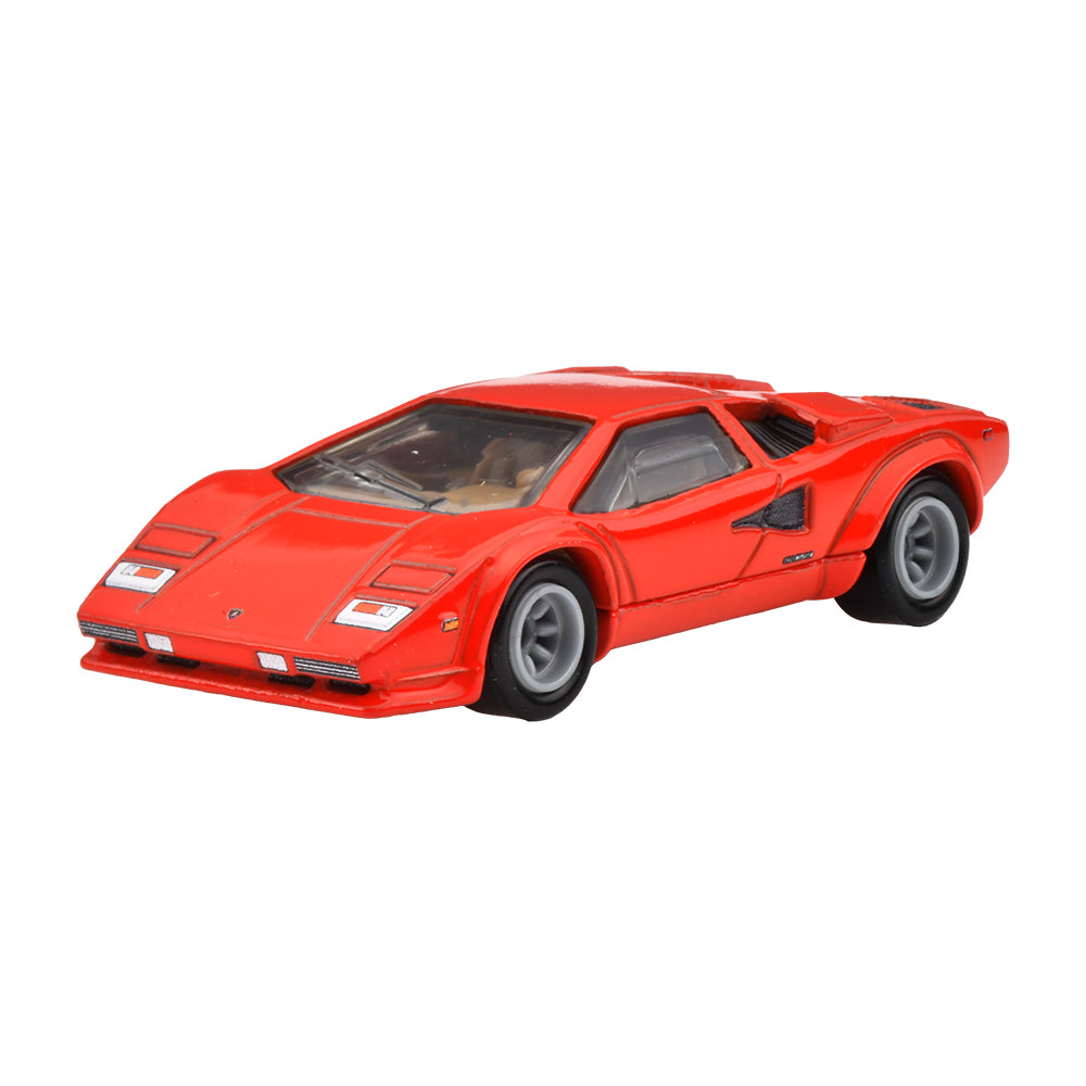 Hot wheels 1:64 Lamborghini Countach LP5000 QV & Lancia Stratos Zero HBL96-JBL02