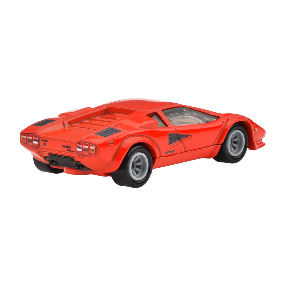 Hot wheels 1:64 Lamborghini Countach LP5000 QV & Lancia Stratos Zero HBL96-JBL02