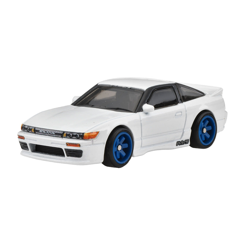 Hot wheels 1:64 96 Nissan 180SX Type X & Nissan SilEighty HBL96-JBK96