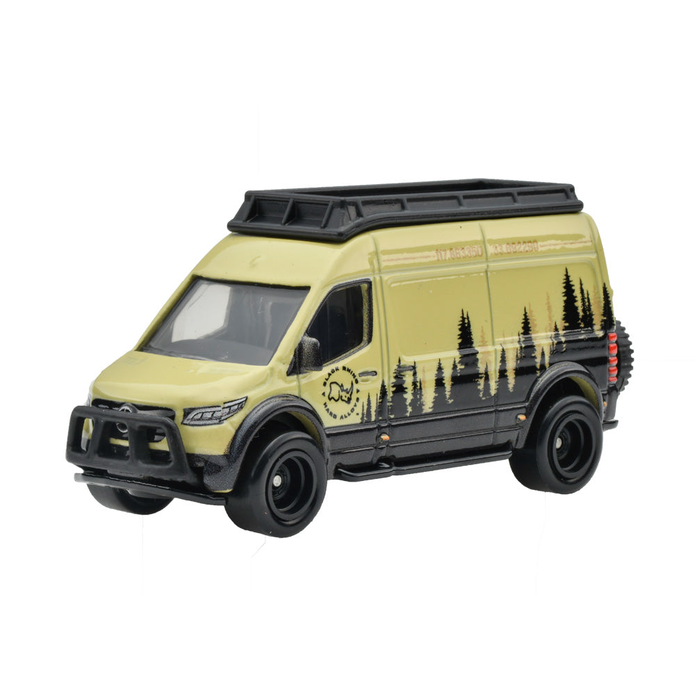 Hot wheels 1:64 05 Toyota Land Cruiser Prado & Mercedes-Benz Sprinter Tourer HBL96-HRR76