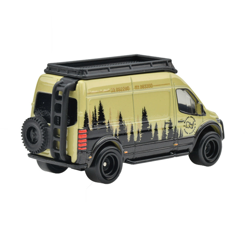 Hot wheels 1:64 05 Toyota Land Cruiser Prado & Mercedes-Benz Sprinter Tourer HBL96-HRR76