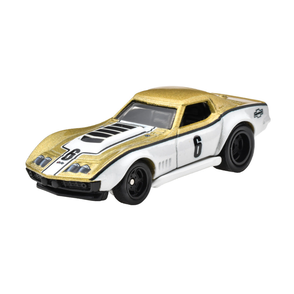 Hot wheels Custom Corvette Stingray Coupe & 69 Copo Corvette HBL96-HRR80