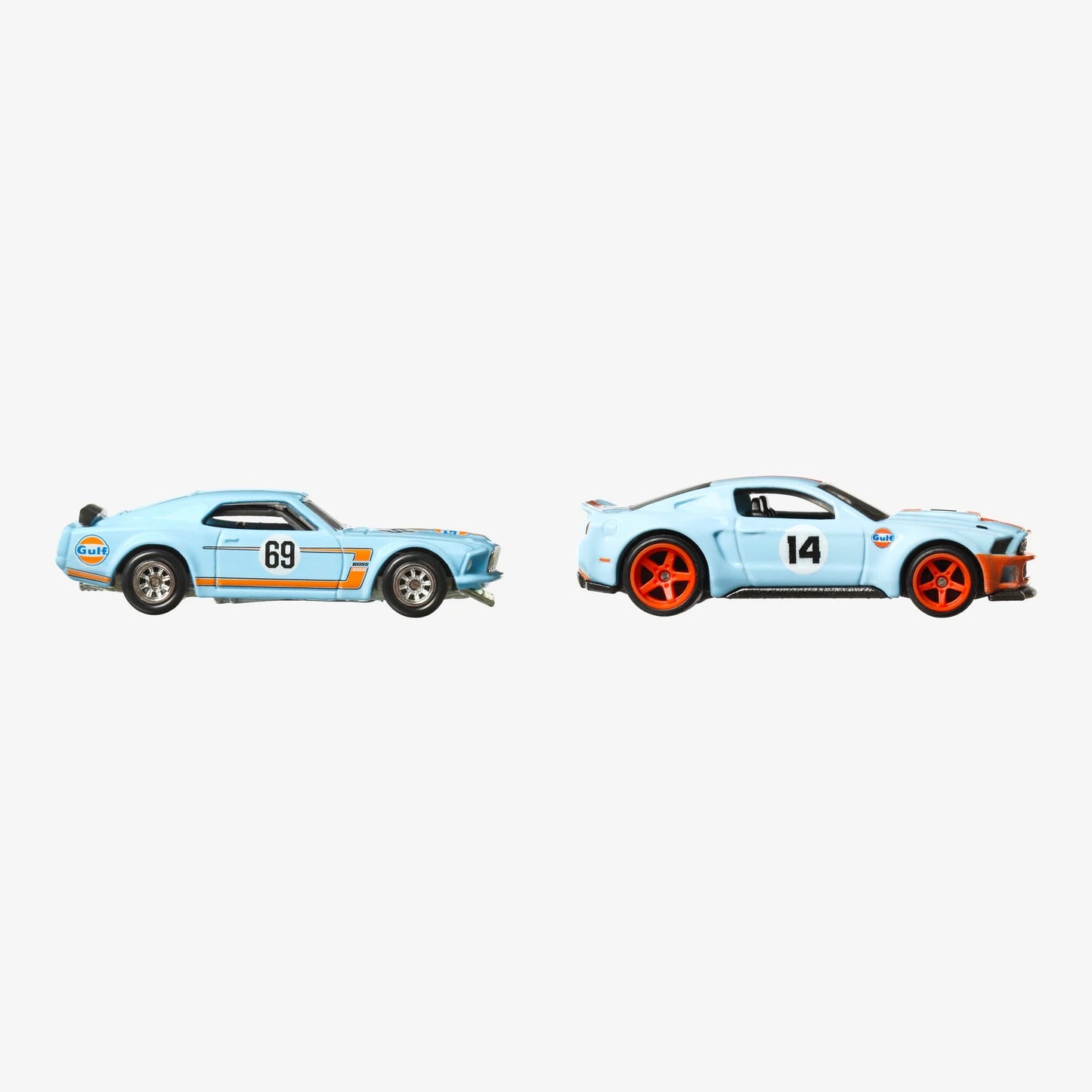 Hot wheels Pack Ford Mustang Boss 302 & 2014 Custom Mustang HBL96-HKF58