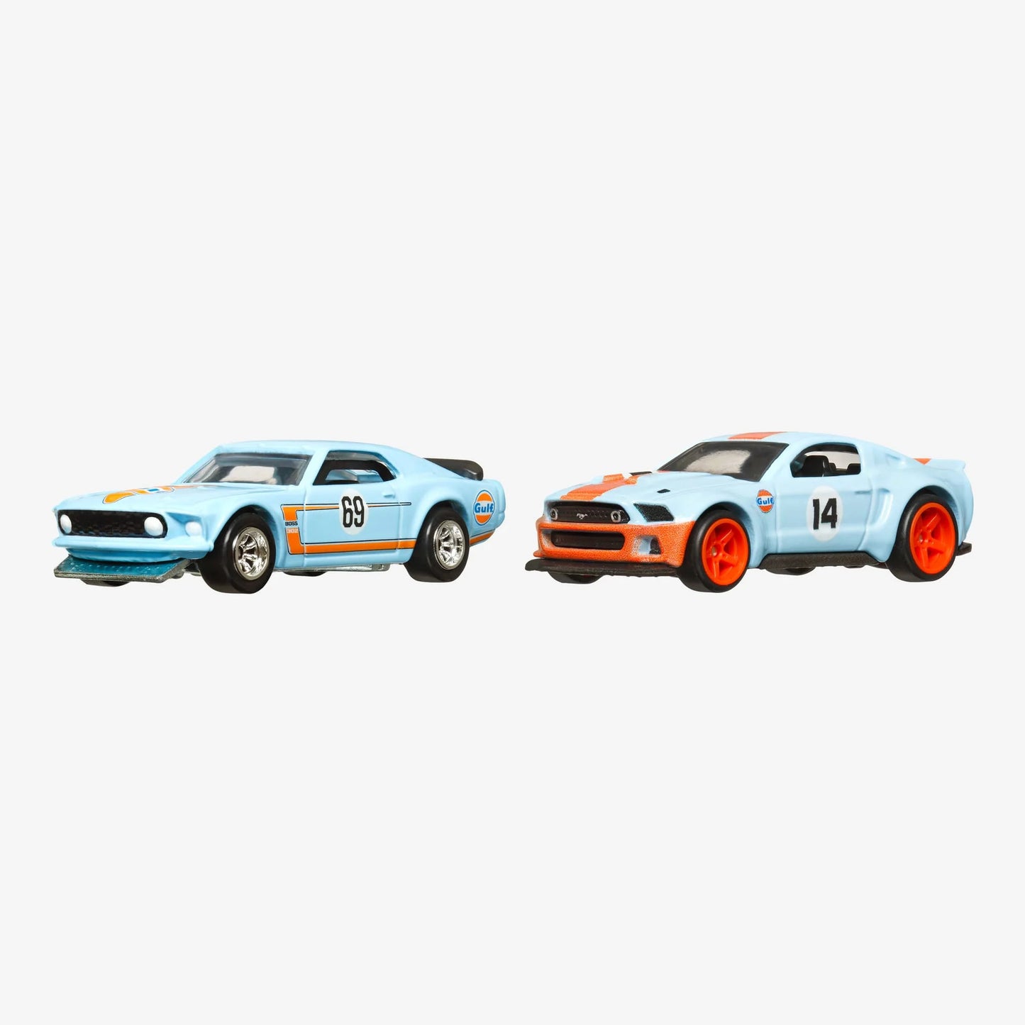 Hot wheels Pack Ford Mustang Boss 302 & 2014 Custom Mustang HBL96-HKF58