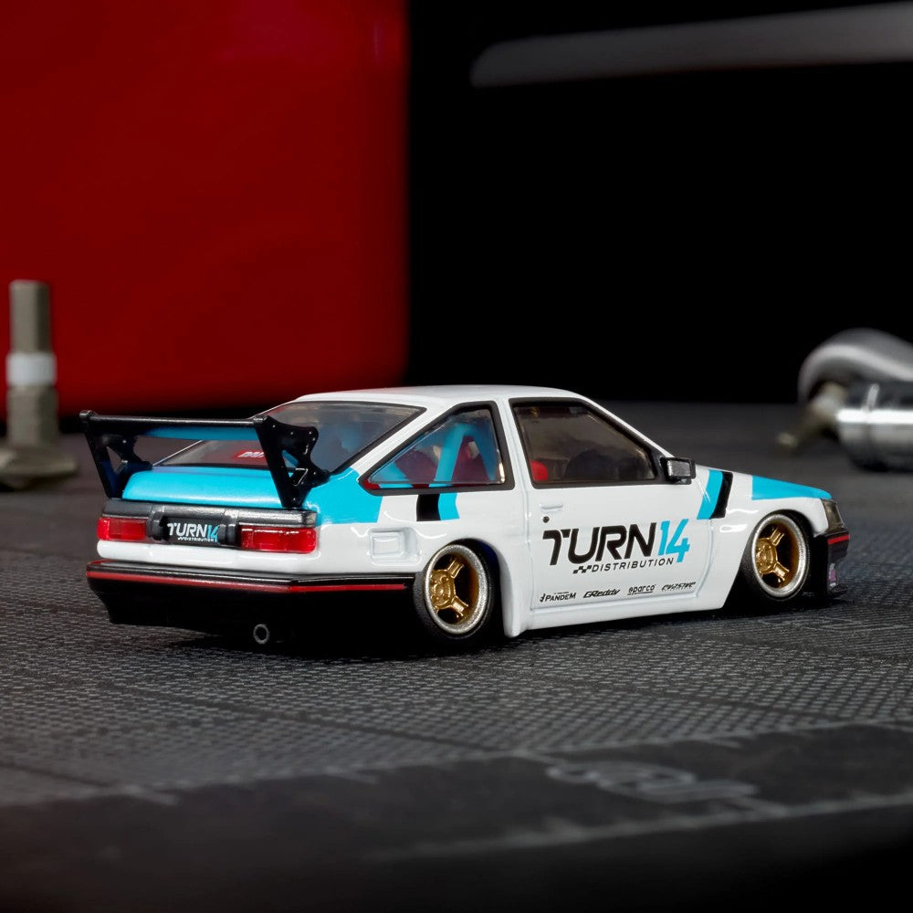 Hot wheels 1:64 Toyota Corolla Levin (AE86) Custom Elite 64-JCV06