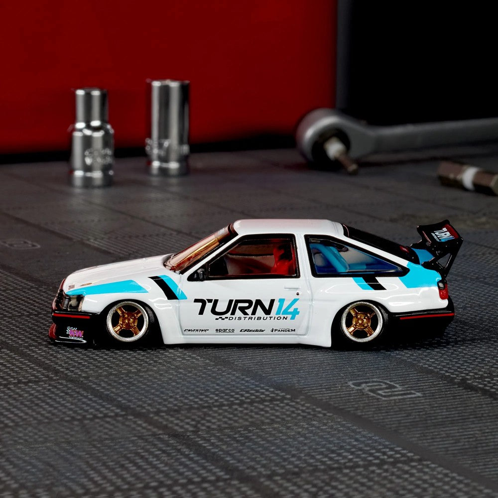 Hot wheels 1:64 Toyota Corolla Levin (AE86) Custom Elite 64-JCV06