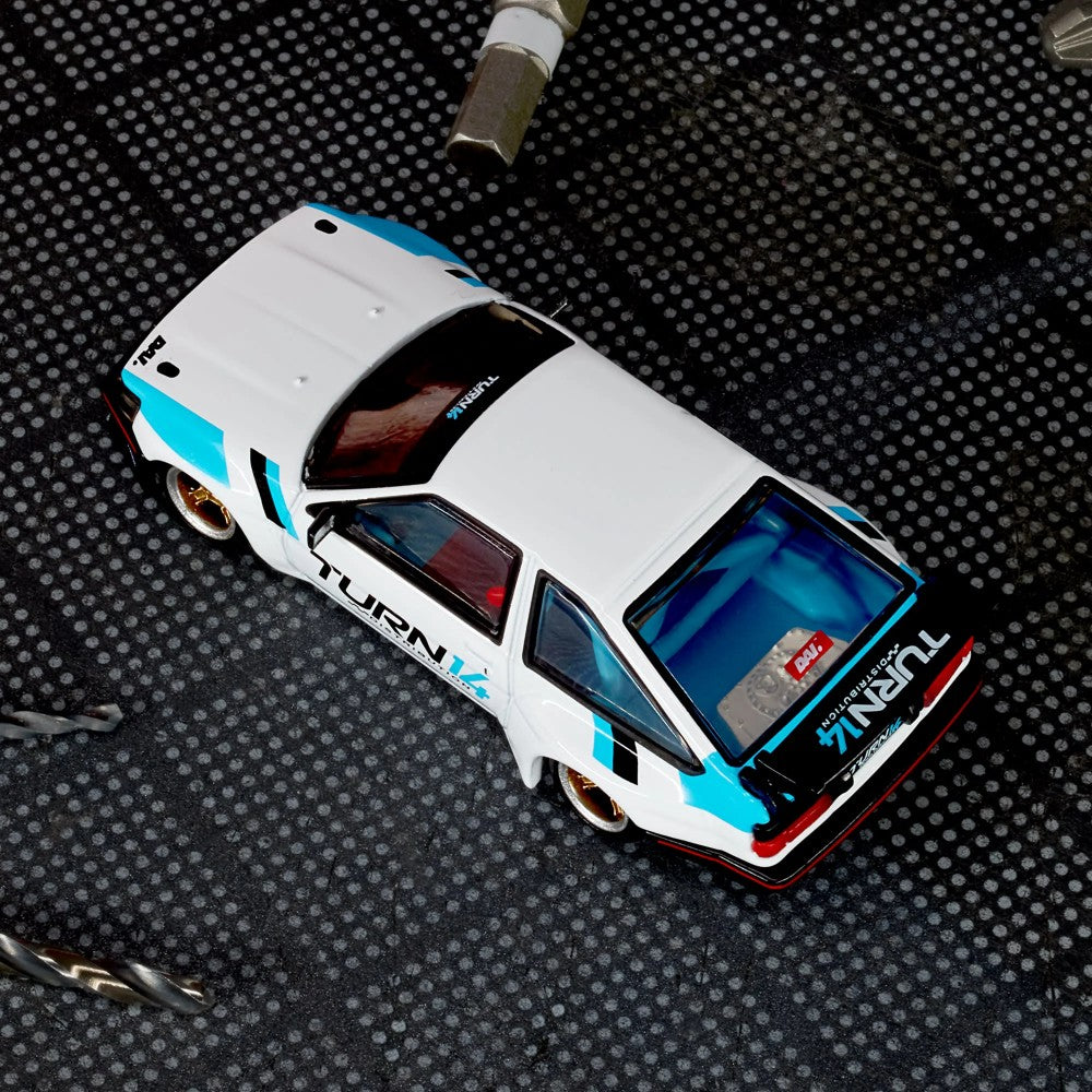 Hot wheels 1:64 Toyota Corolla Levin (AE86) Custom Elite 64-JCV06