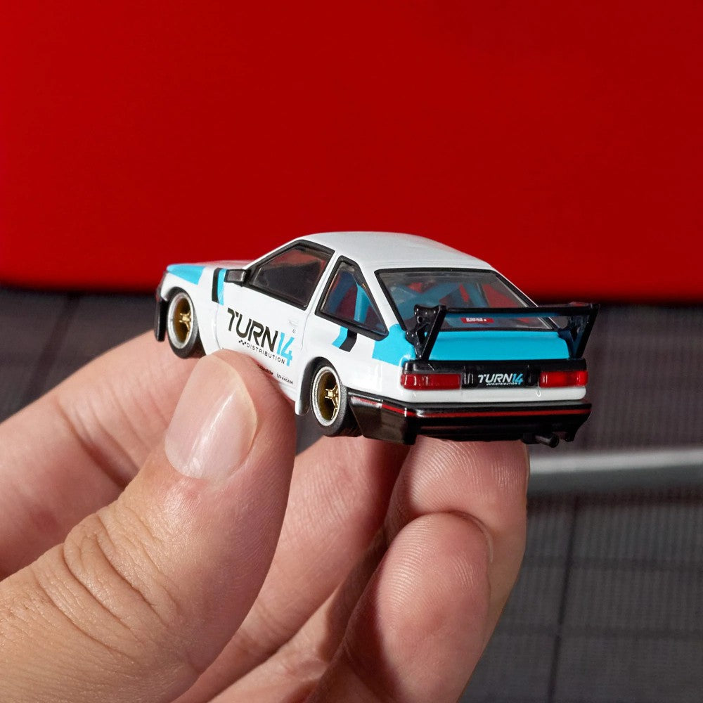 Hot wheels 1:64 Toyota Corolla Levin (AE86) Custom Elite 64-JCV06