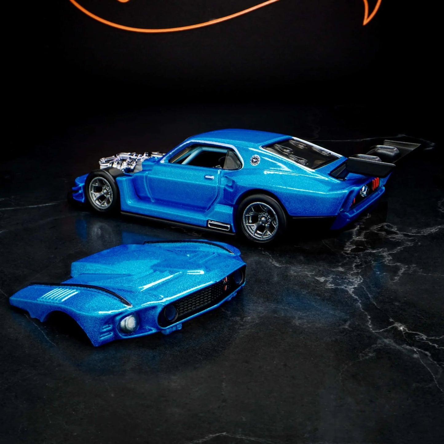 Hot wheels 1:64 Modified ’69 Ford Mustang Elite 64-HGW13