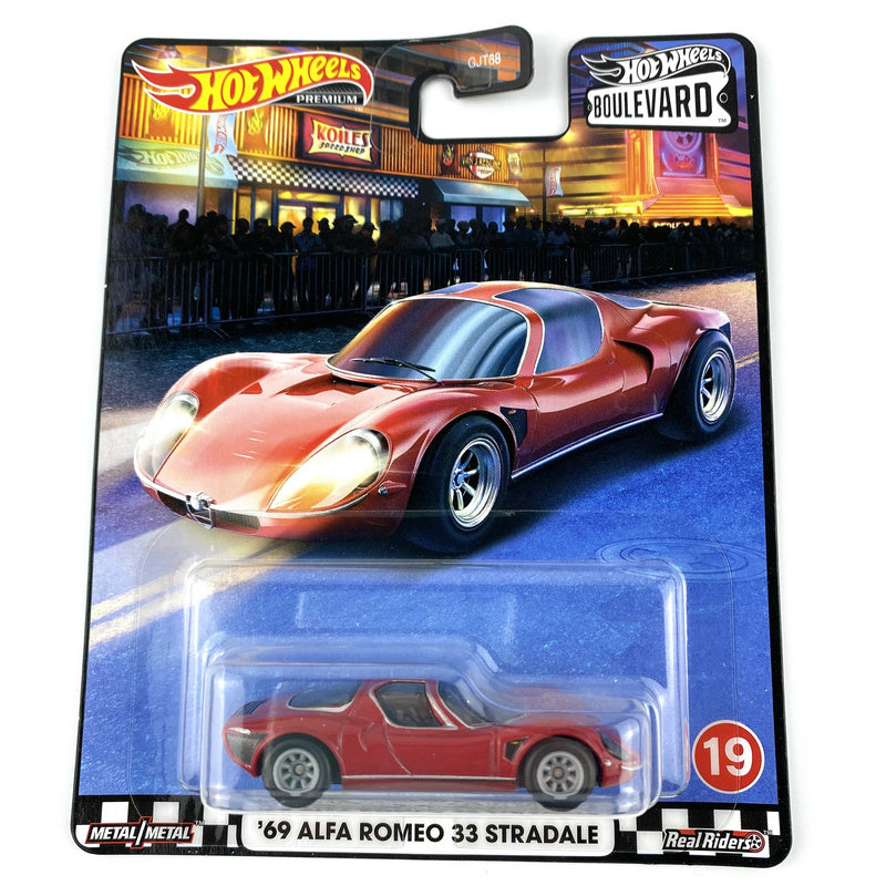 Hot wheels Boulevard 69 ALFAROMEO 33 STRADALE GJT68-19-GJT78