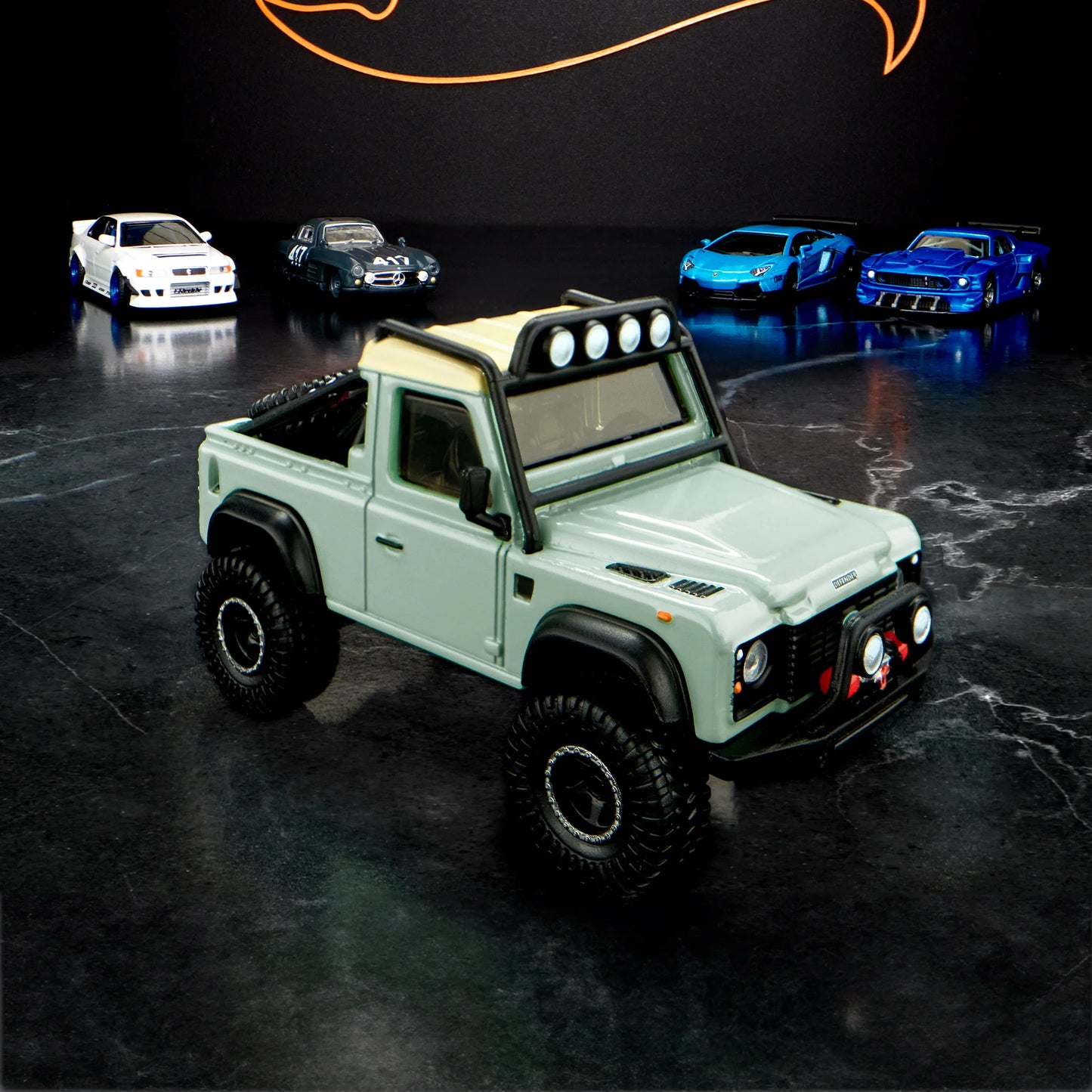 Hot wheels Land Rover Defender 90 Pickup Elite 64-HGW12