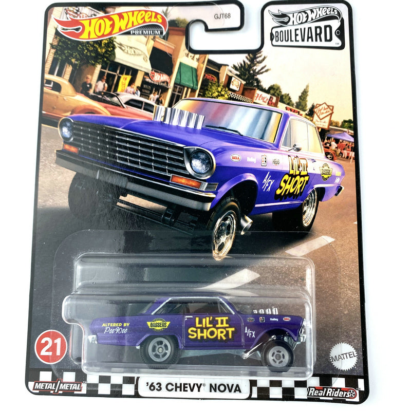 Hot wheels 63 CHEVY NOVA GJT68-21-GRL99