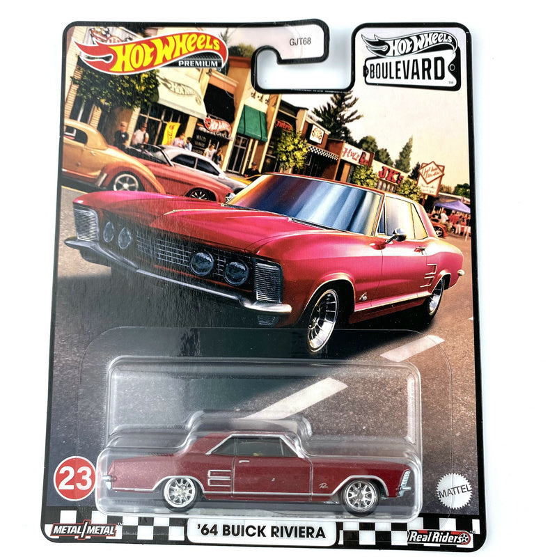 Hot wheels Boulevard 64 BUICK RIVIERA GJT68-23-GRL95