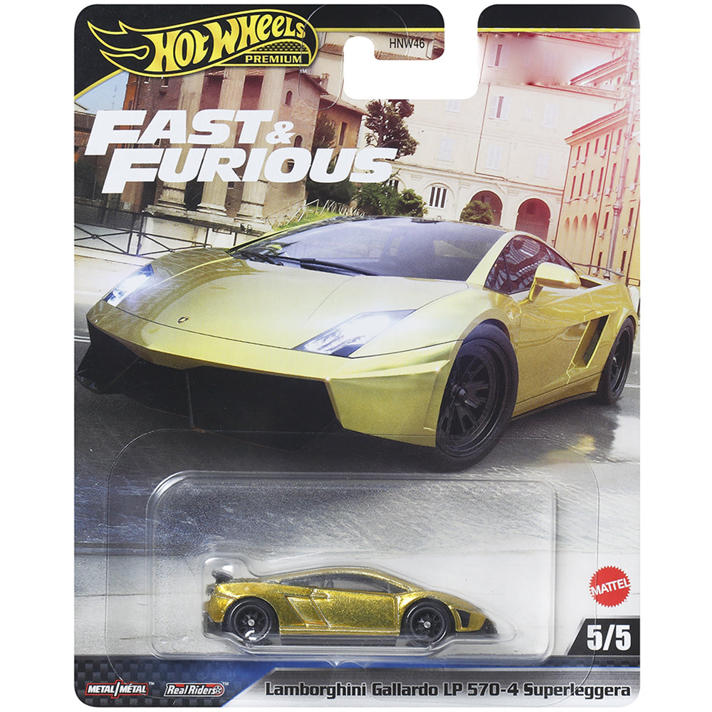 Hot wheels Fast&Furious Premium HNW46-9C6M-5PCS