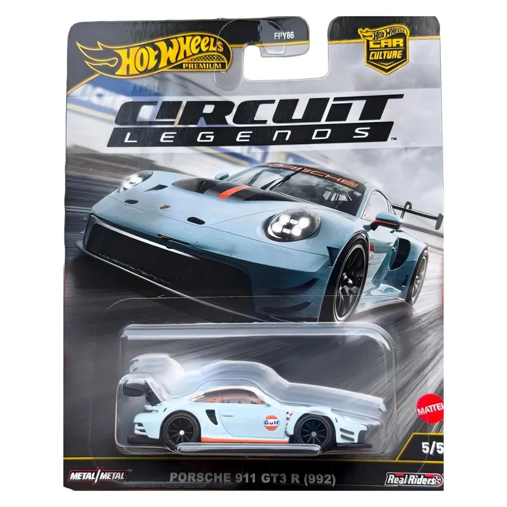 Hot Wheels Circuit Legends FPY86 9C1K Ferrari 499P/Ford Mustang/Porsche917/Porsche 911 1/64 Collection Die-cast Model Cars