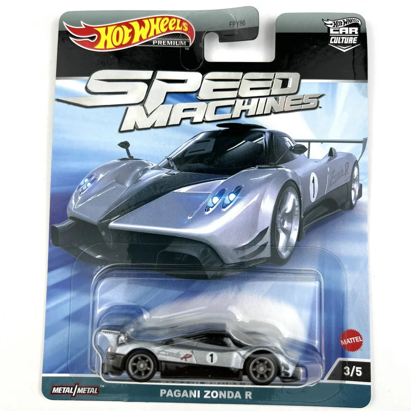 Hot Wheels PAGANI ZONDA R Collector Edition 1/64 Real Riders Metal Diecast Model Car FPY86-9C9A