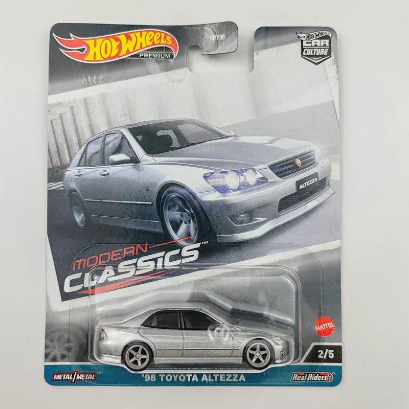 Hot Wheels 98 TOYOTA ALTEZZA Collector Edition 1/64 Real Riders Metal Diecast Model Car FPY86-9C9E