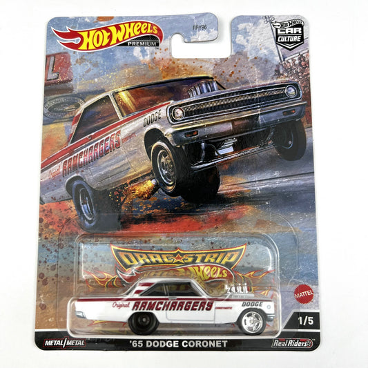 Hot Wheels 65 Dodge Coronet Evolution Edición Coleccionista 1/64 Real Riders Modelo de coche de metal fundido a presión FPY86-9C7R 